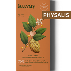 Schokolade 70% Amazonas + Physalis | 70g